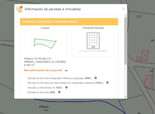 Parcelas en Piñeiro, Coristanco